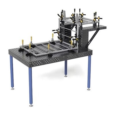 سوراخوں کے ساتھ ویلڈنگ ٹیبل پلیٹ